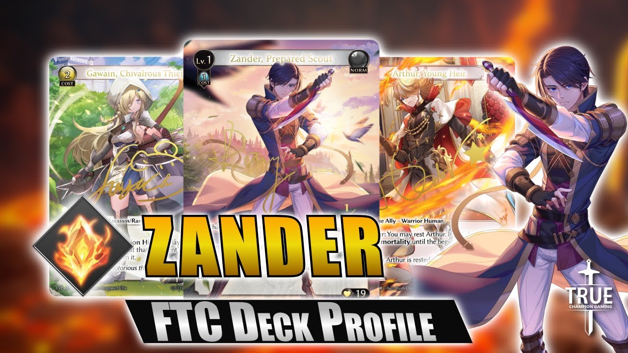 Fire Aggro Zander Deck List | Grand Archive TCG