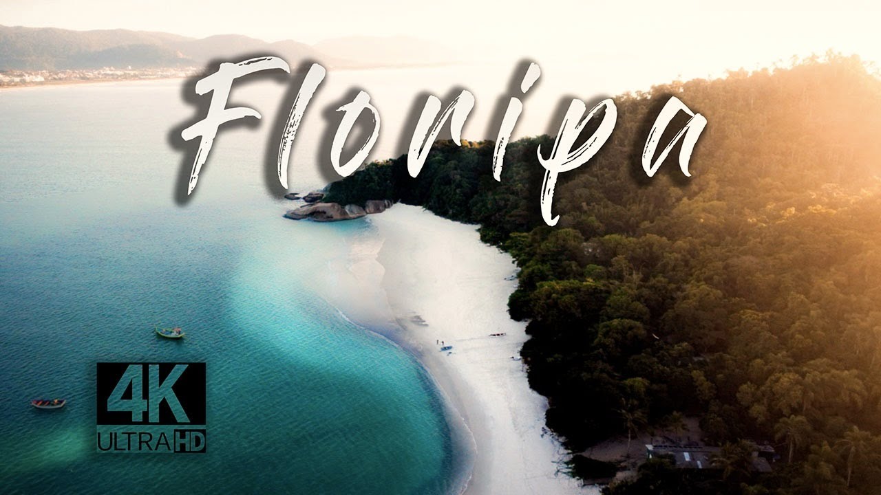 Florianópolis 4k - Viaje pela Ilha da Magia (drone relaxing vídeo)