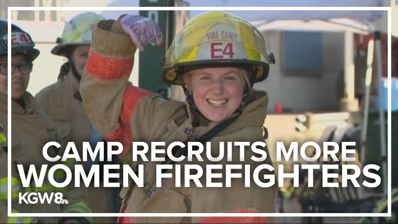 Annual fire camp aims to recruit more women firefighters