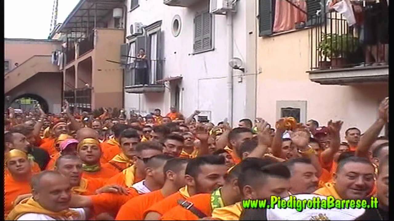 Piedigrotta Barrese 2012 -Discorso alla Paranza Formidabile
