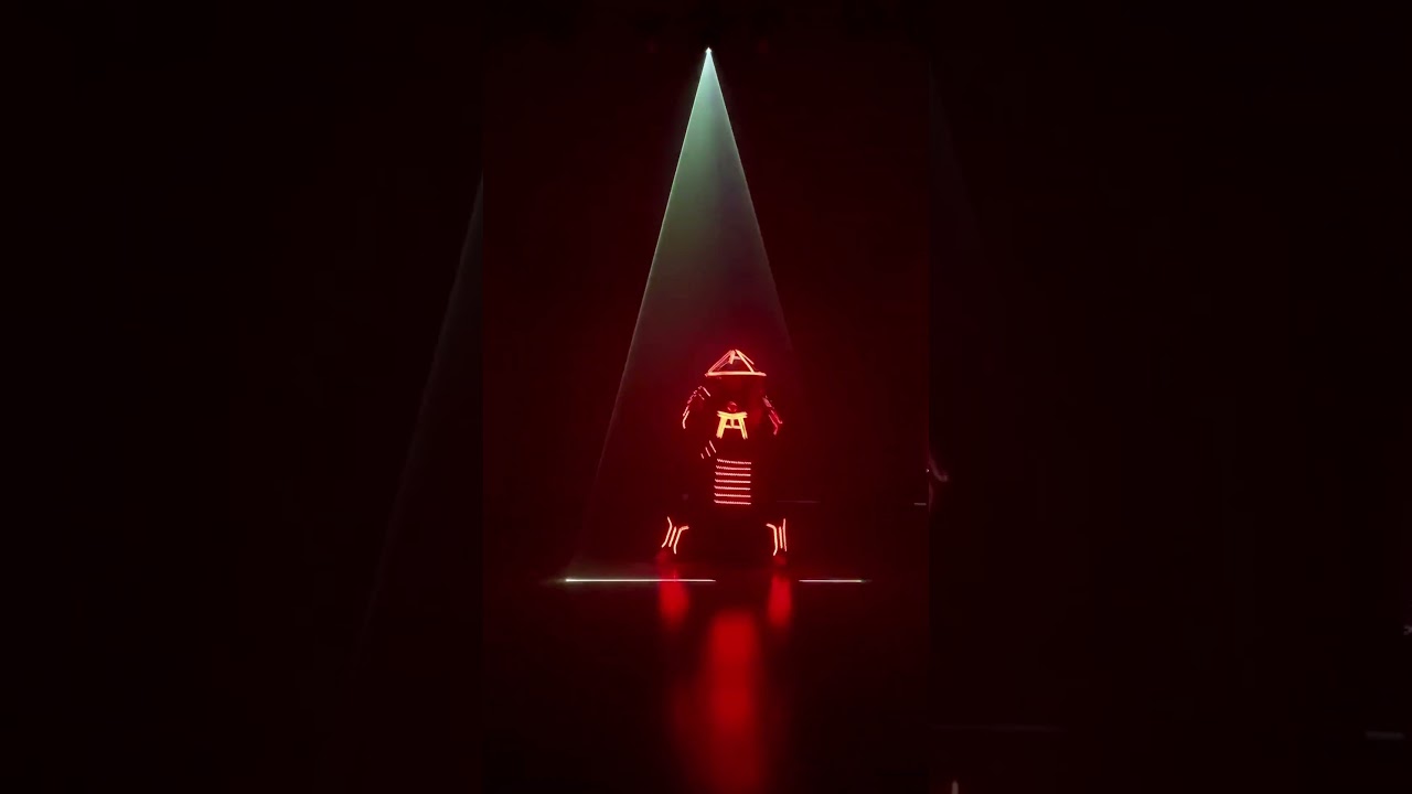 Laser show part 1 #laser #lasershow #dance #breakdance