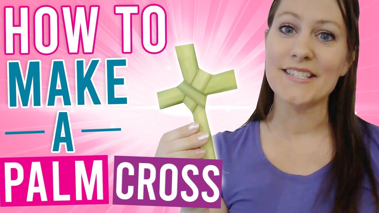 How to Make a Palm Cross (the Easy Way!)