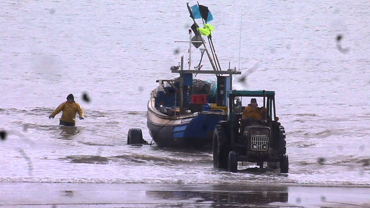 When the boat comes in .....on to Filey Coble Landing