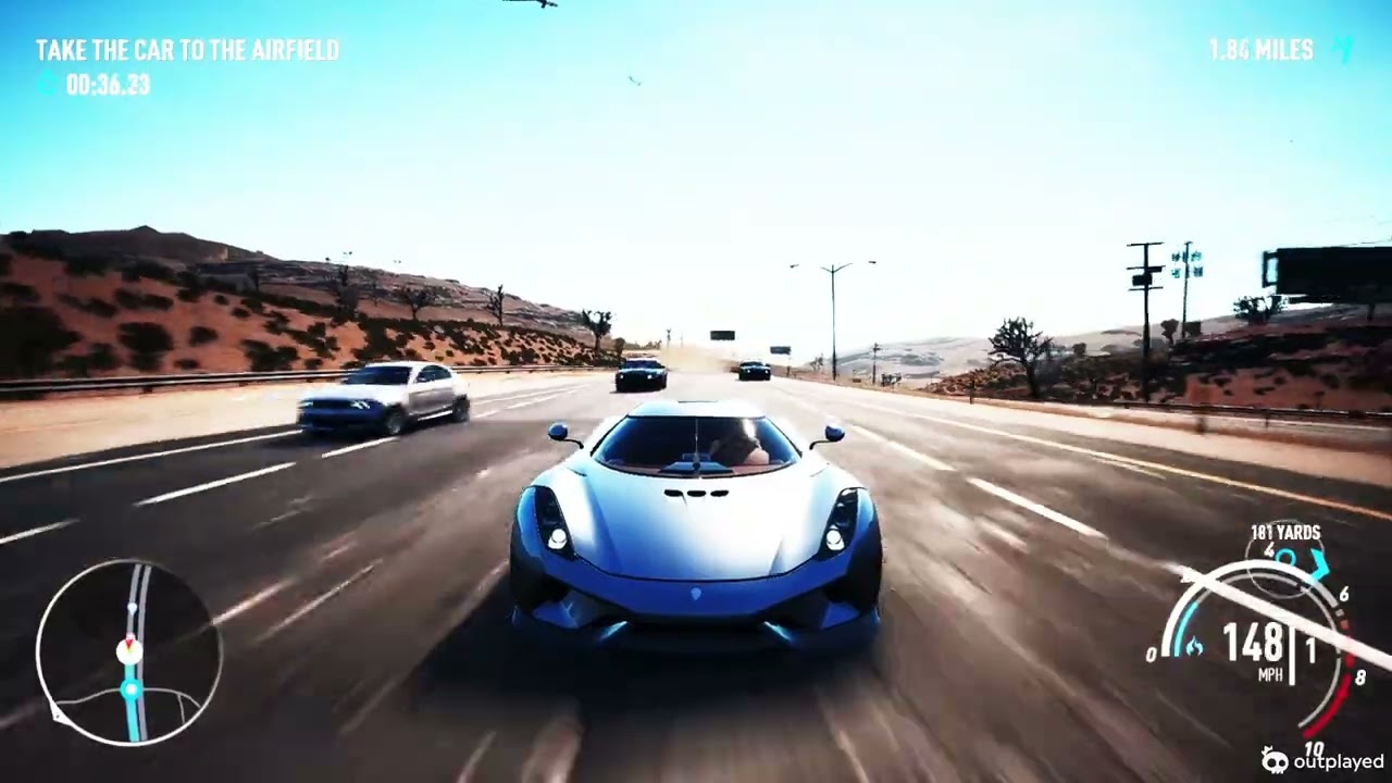 Stealing the Regera! (Highway Heist) 