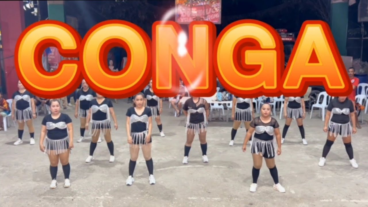 CONGA GLORIA ESTEFAN [ SALSA ] #retro #zumba #zaetro