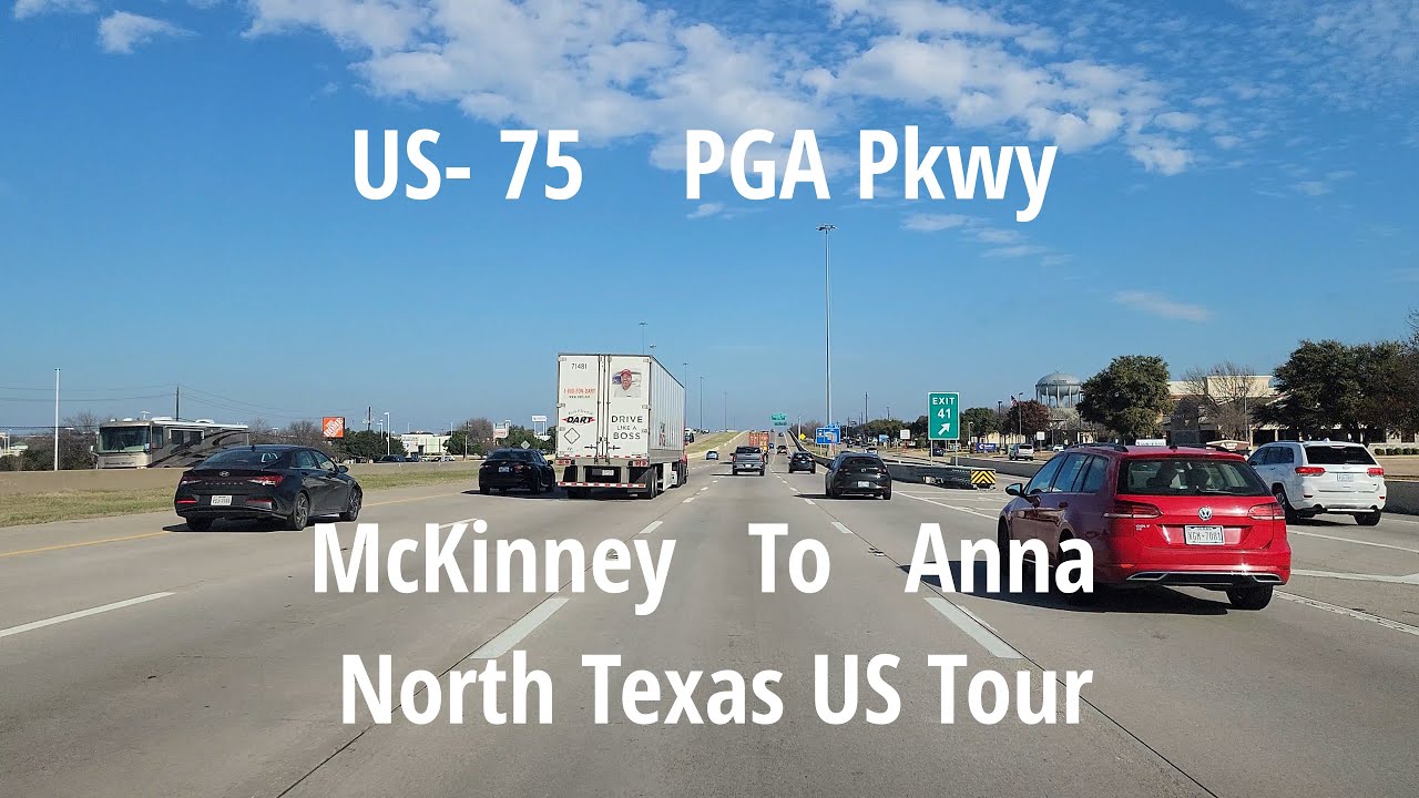 Frisco to Anna, Texas Drive PGA Pkwy, McKinney & I‑75 Scenic North Texas Tour US Dec 2025