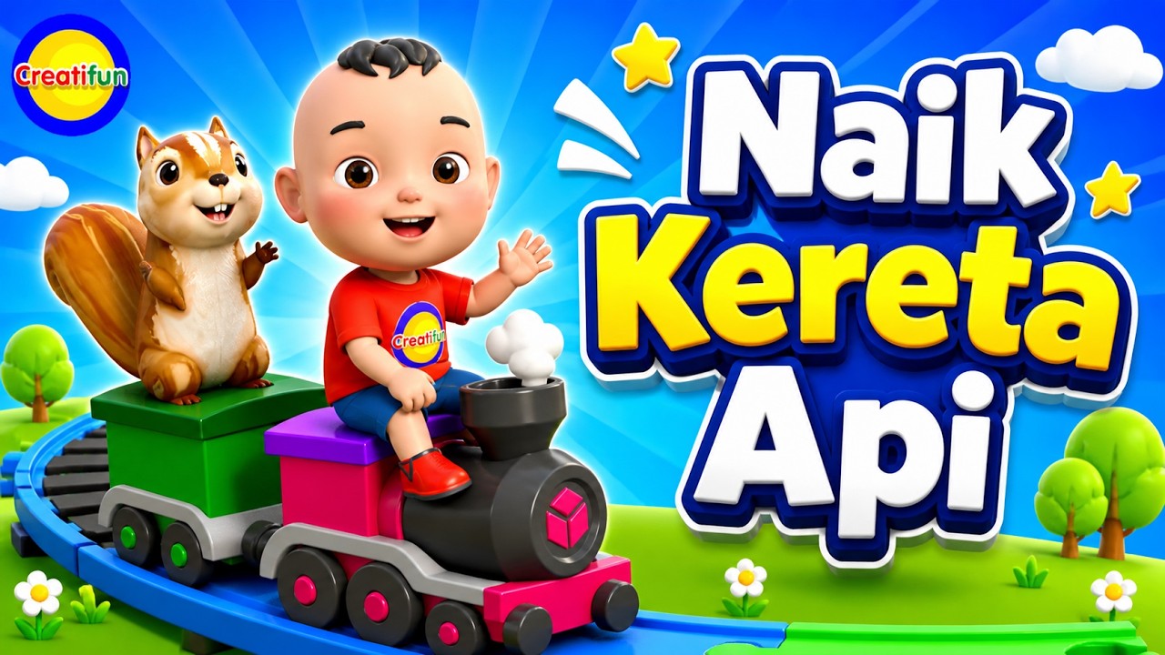 Naik Kereta Api - Lagu Anak Indonesia Favorit