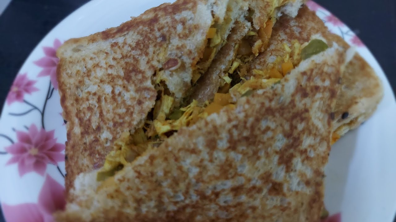 Chicken Masala Sandwich || Chicken Sandwich || Ghare's Kitchen ||