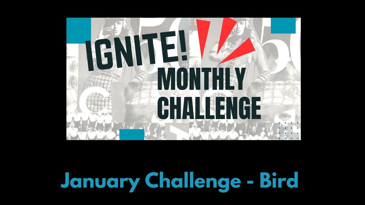 Ежемесячный конкурс коллажей IGNITE - ПТИЦЫ