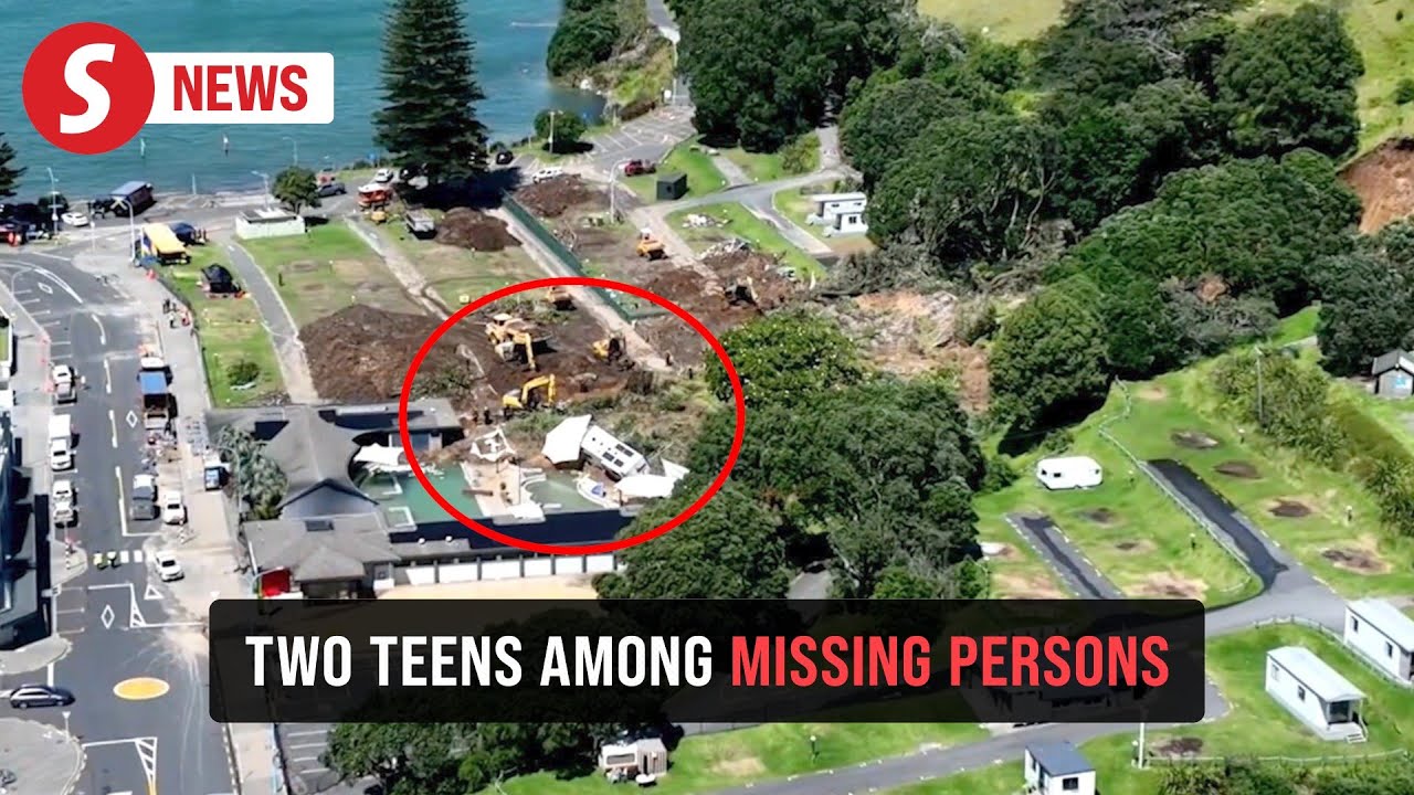Six people confirmed missing after landslide at New Zealand campsite