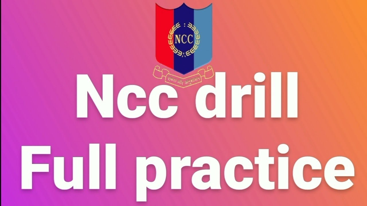 Basic Ncc Drill full practice /Ncc parade pratice /Ncc 37 bn ghaziabad up