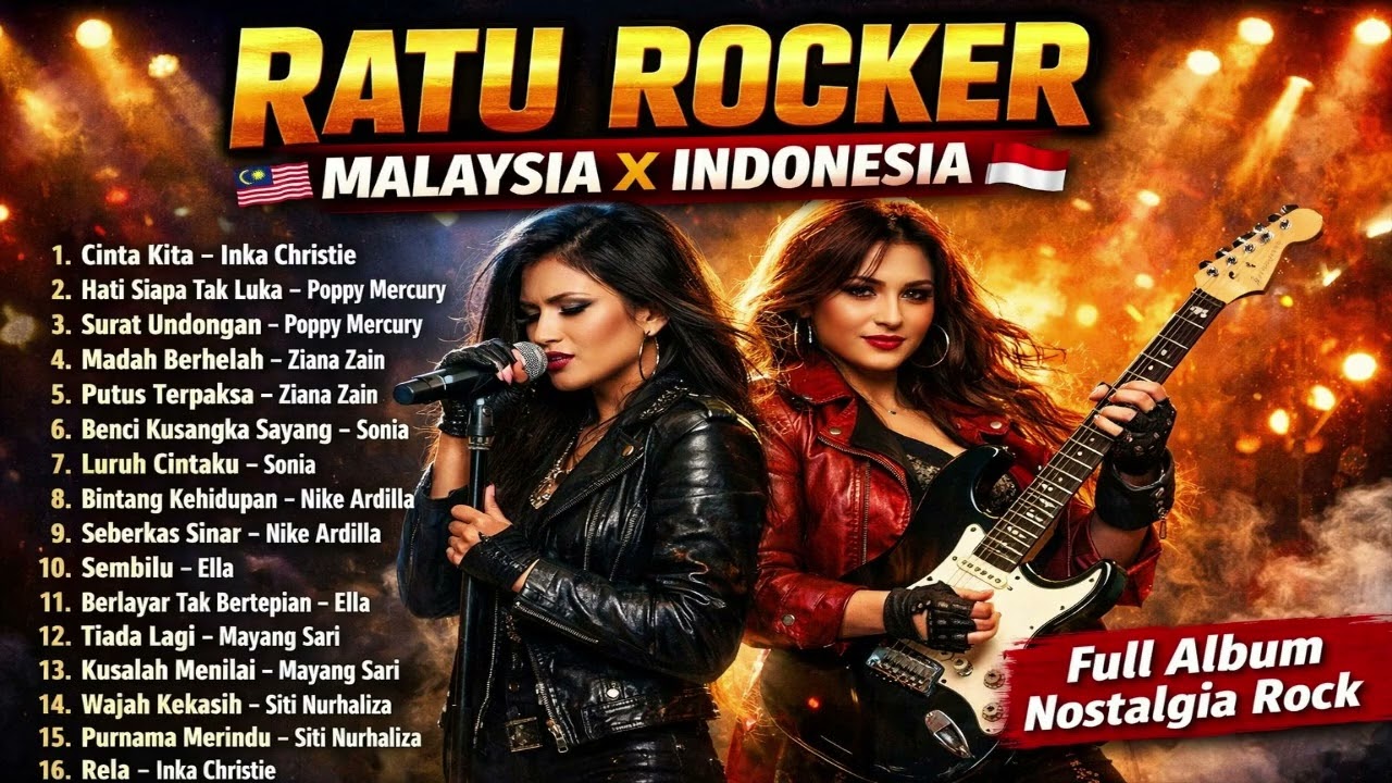 LAGU RATU ROCKER MALAYSIA INDONESIA