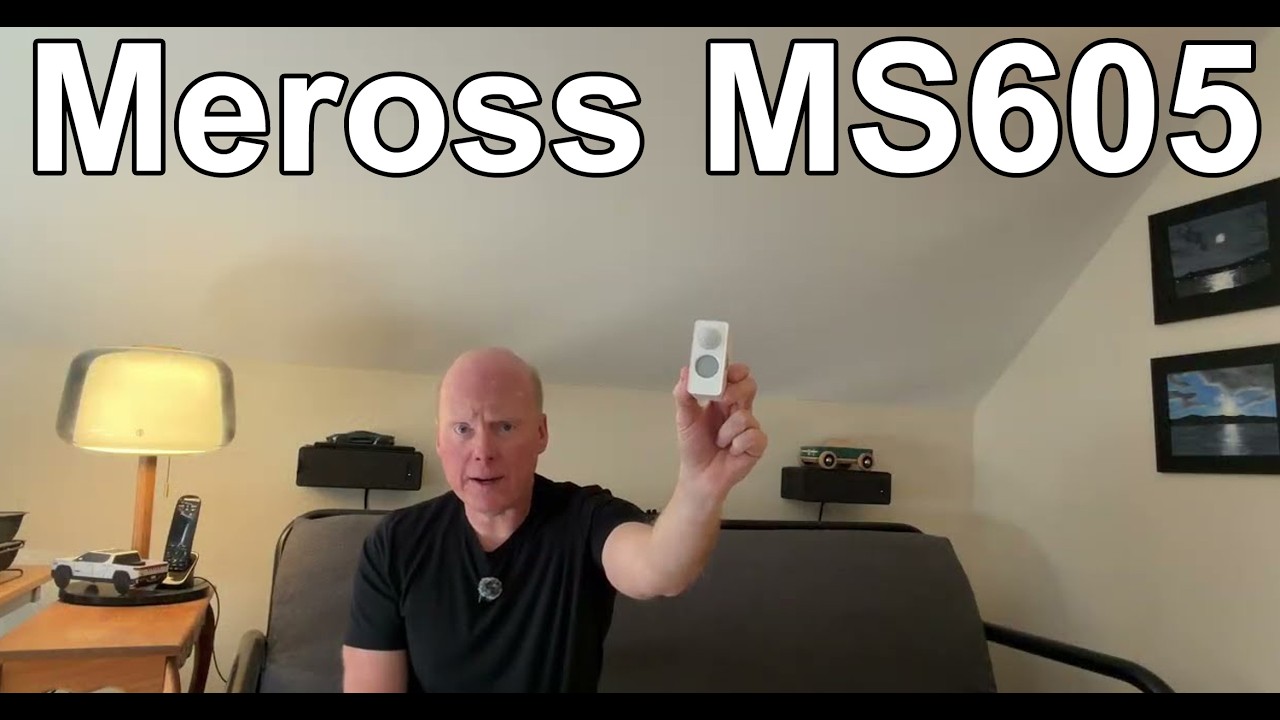 Meross MS605 Smart Presence Sensor mmWave + PIR Hybrid Matter + Thread + Home Assistant Setup