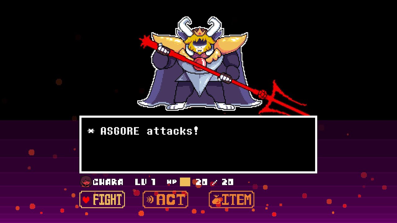 Bereavement (official asgore remix for the undertale bonus cd) made by Flashygoodness