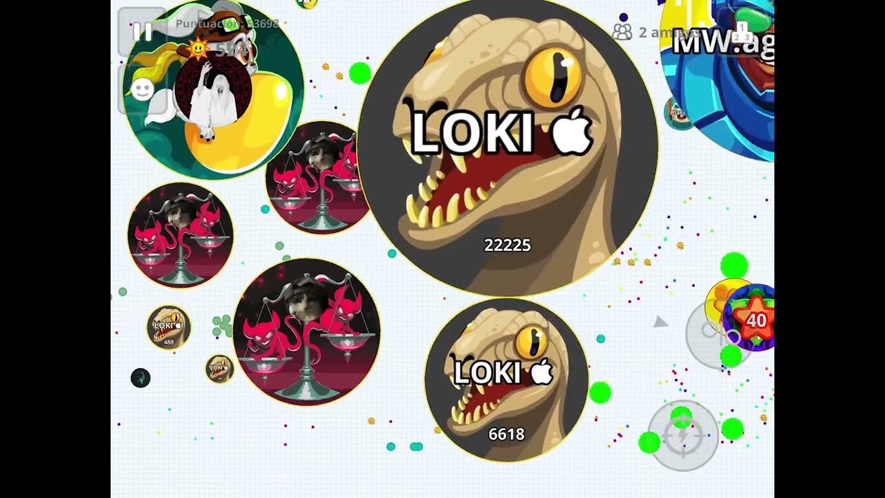 [ agar.io Mobile] DESTROYIG SERVER DÚO INSANE 😮‍💨☠️🔥🔥 