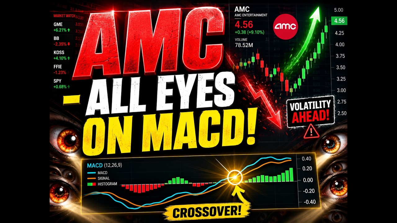 AMC UPDATE! All eyes on MACD!