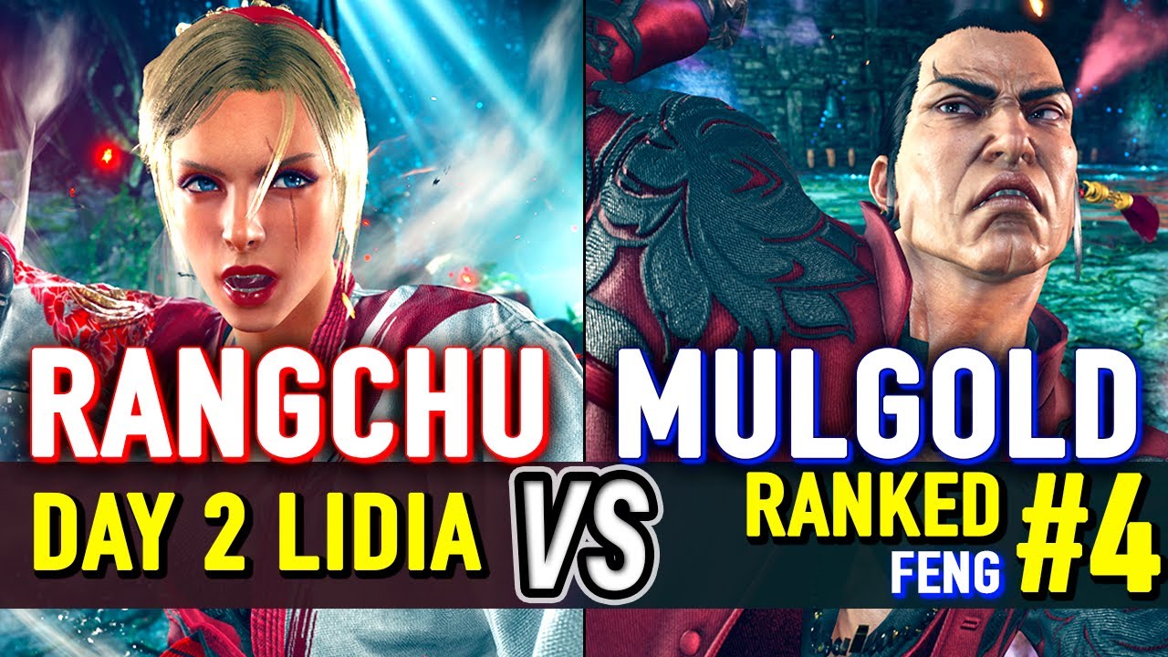 T8 🔥 Rangchu (Lidia) vs Mulgold (#4 Ranked Feng) 🔥 Tekken 8 High Level Gameplay