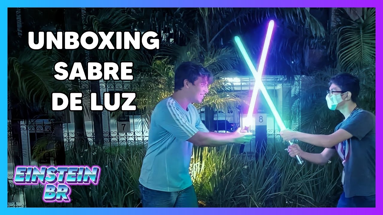 Unboxing Sabre de Luz da Aliexpress