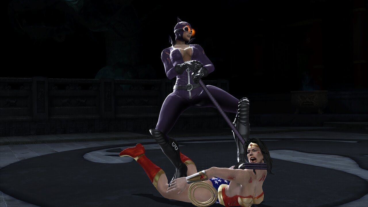 MK VS DC Arcade on Very Hard - Catwoman (No Rounds or Matches Lost)
