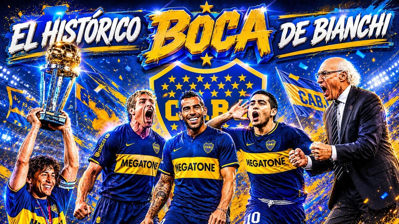 El Histórico BOCA 💙💛 de BIANCHI 🏆