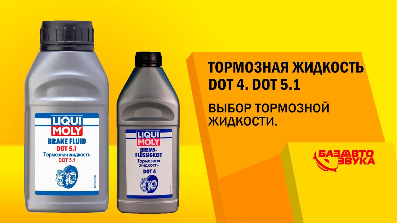 Тормозная жидкость DOT4. DOT5.1 Выбор тормозной жидкости. Обзор от Avtozvuk.ua