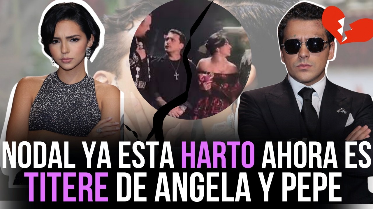 ESCANDALO 💣🔥😱La CARA de NODAL lo DIJO TODO,  Todo lo que Ángela NO quiere que VEAS