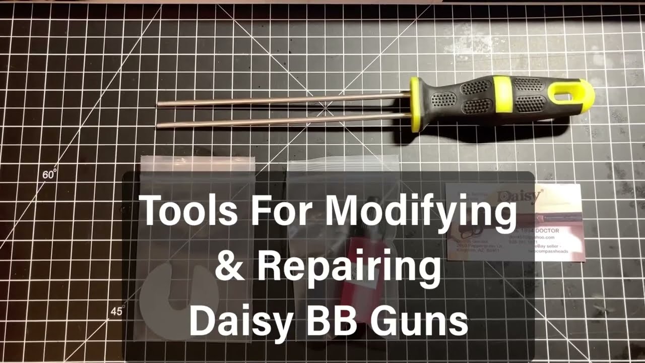 Daisy BB Gun Tools For Disassembly & Reason They Don’t Reach Advertised Velocity.