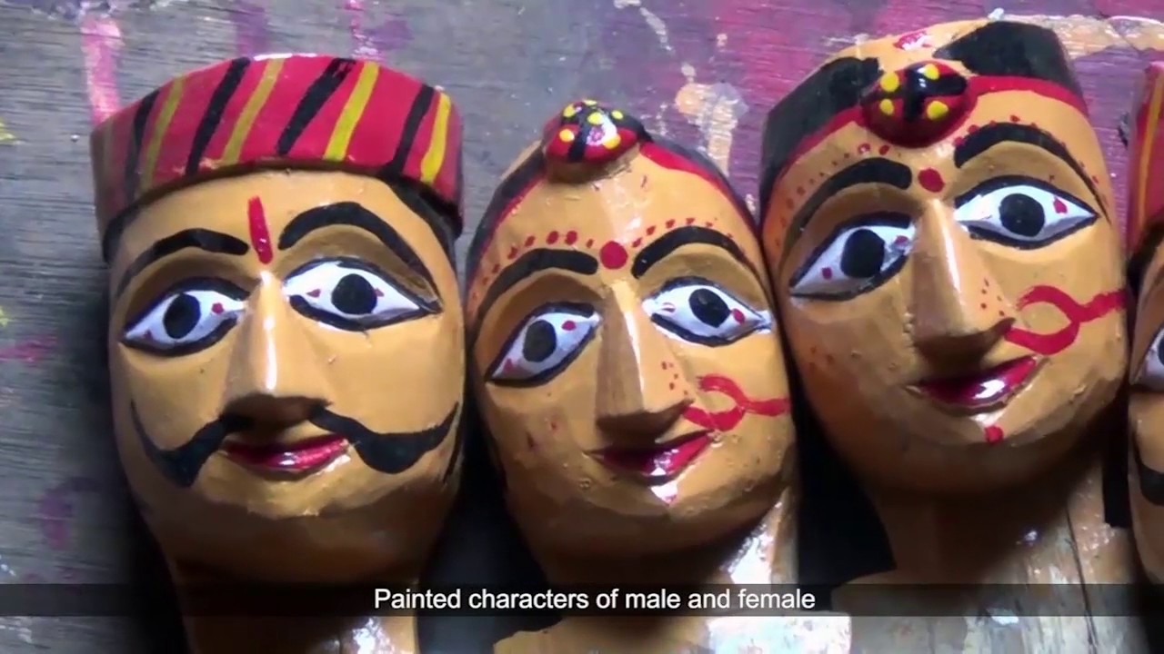 Kathputli - Gujarat #kathputli #puppetry #indianfolkart #folktradition