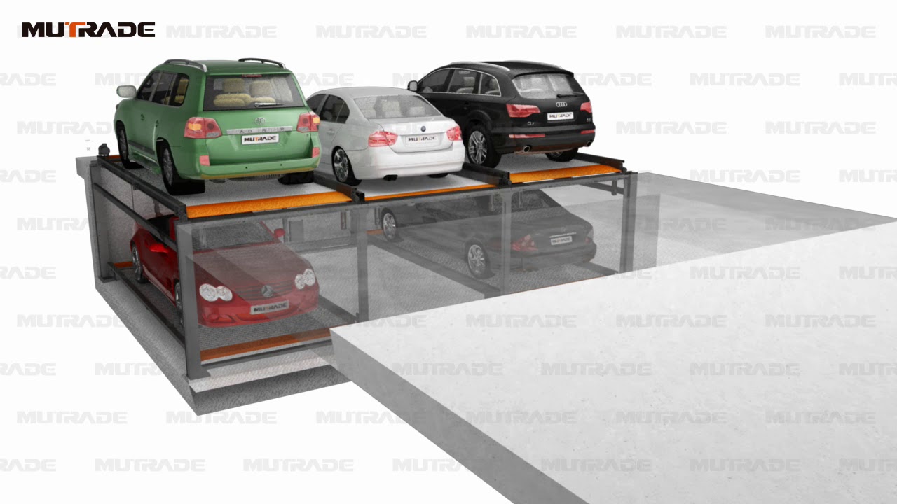 BDP-1+1 Pit Puzzle Parking System by Mutrade