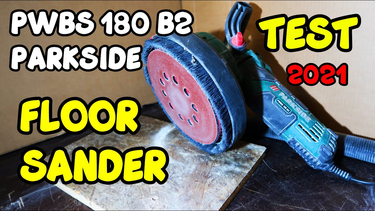 PARKSIDE PWBS 180 B2 - Wood (OSB) Sanding Test [model 2021]