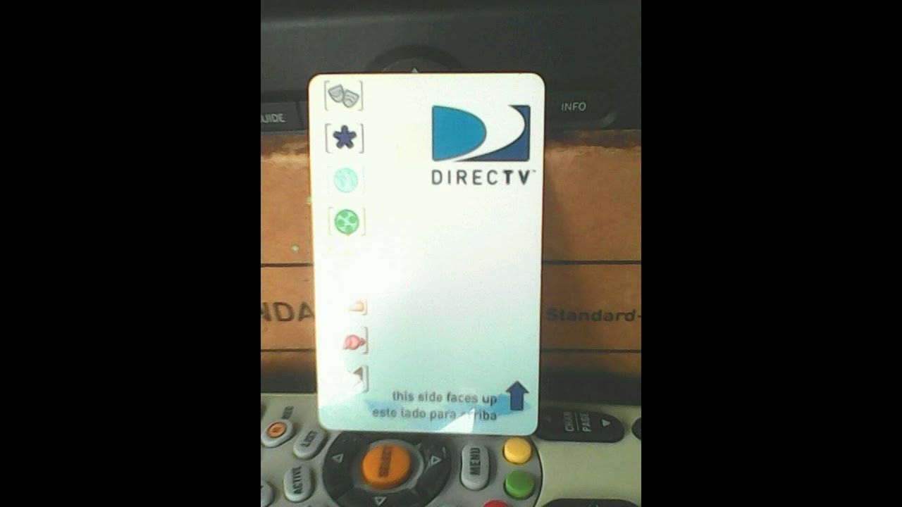 Como cambiar la tarjeta de acceso de un decodificador de directv