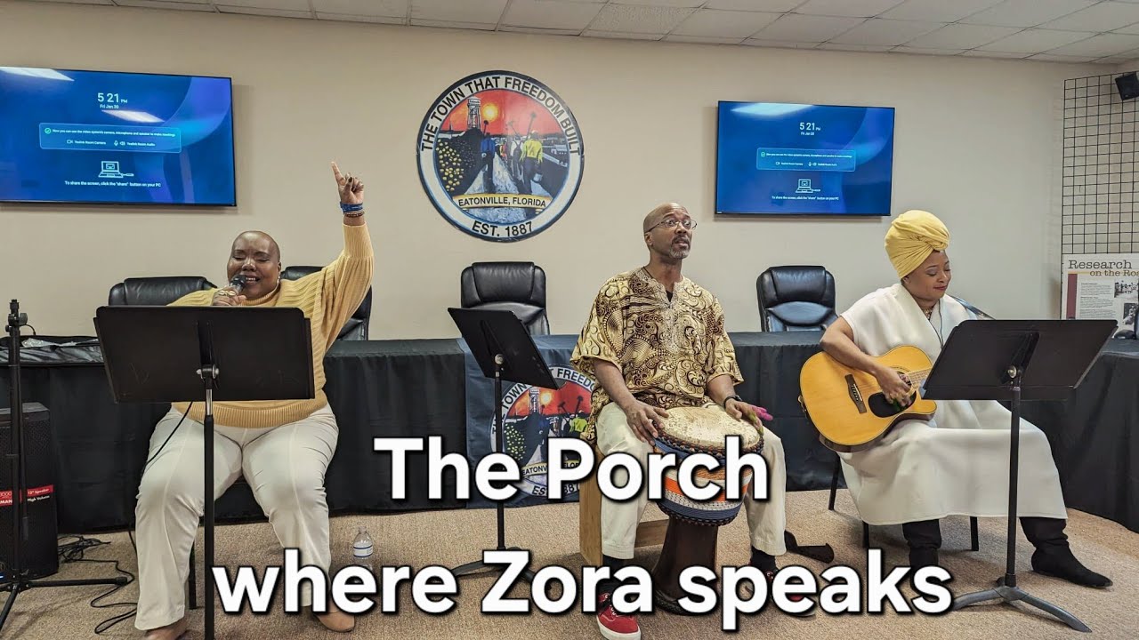 Lili Forbes, Monica Woods & Kermit Harrison live from Eatonville Florida- Zora Festival 