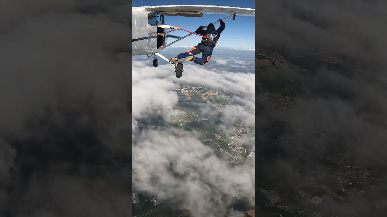 Salto Hiago Altmann - ASL - Vertical Speed Paraquedismo #skydiving #skydive #paraquedismo #blumenau