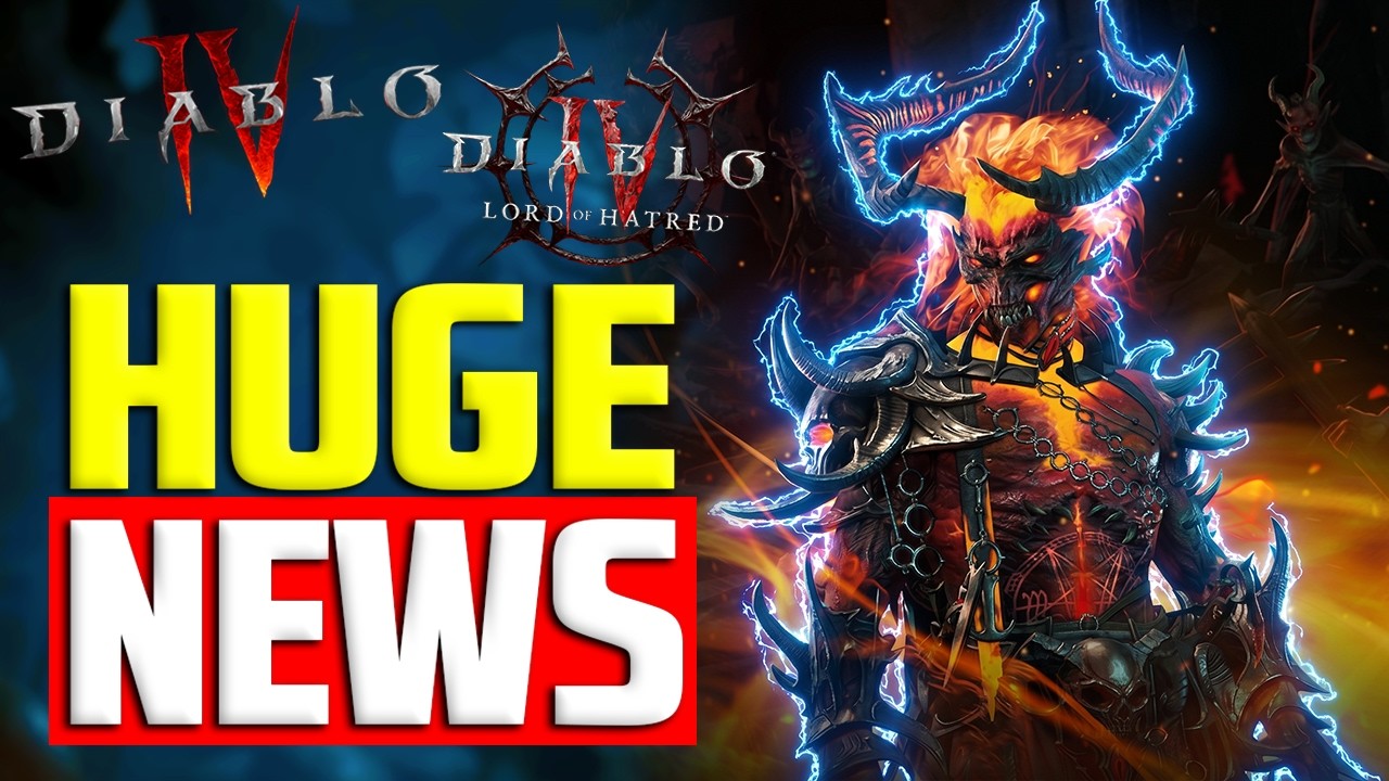 Season 14 of Diablo 4 Is COMING VERY SOON! (Big News) | D4: Lord of Hatred
