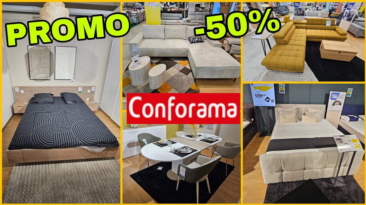 🎊CONFORAMA PROMO -50% 20.06.25 #conforama #promoconforama #bonsplansconfo #promotionconforama