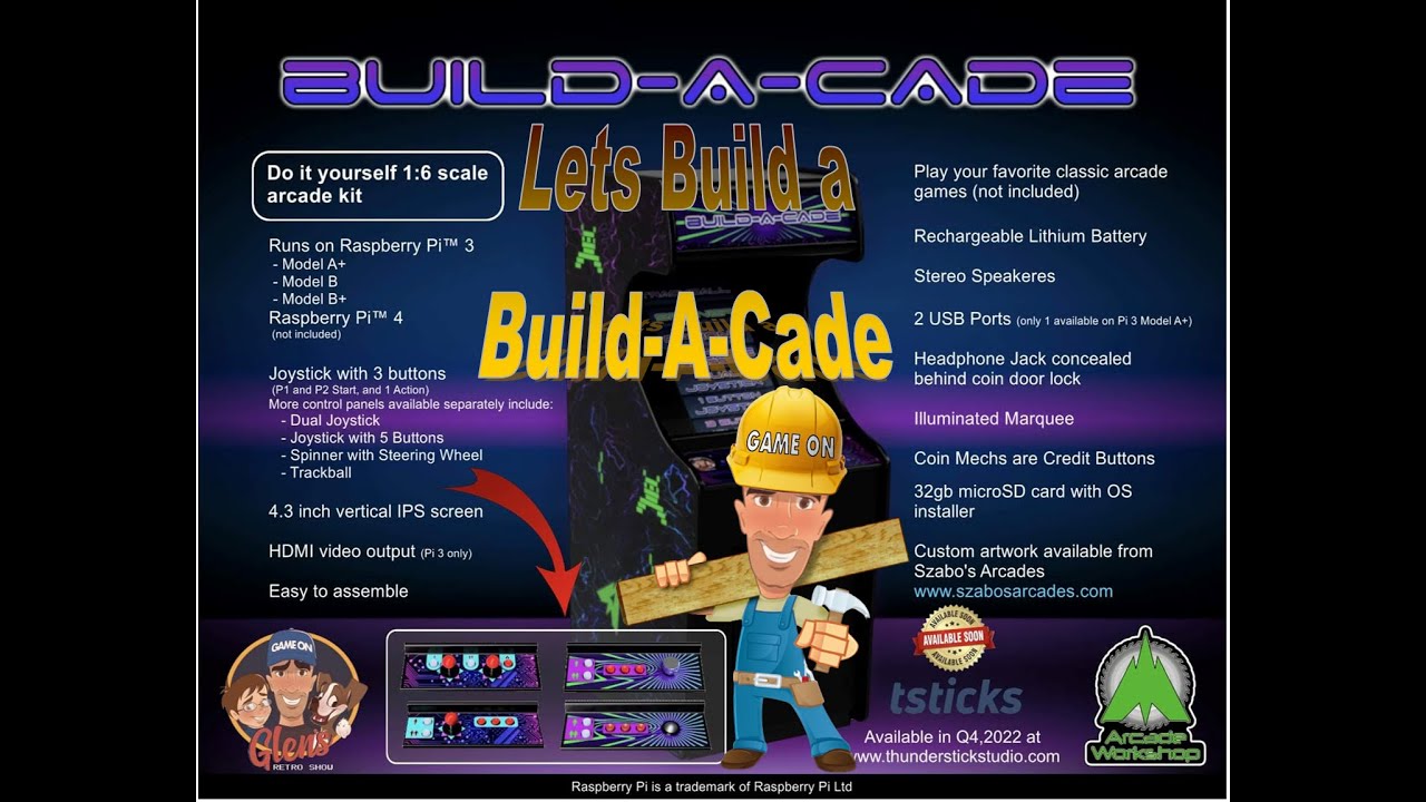 How to Assemble the GRS Build -A-Cade