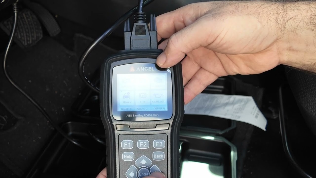 ANCEL AD610 PRO ABS SRS OBD2 Scanner with ABS Bleeding