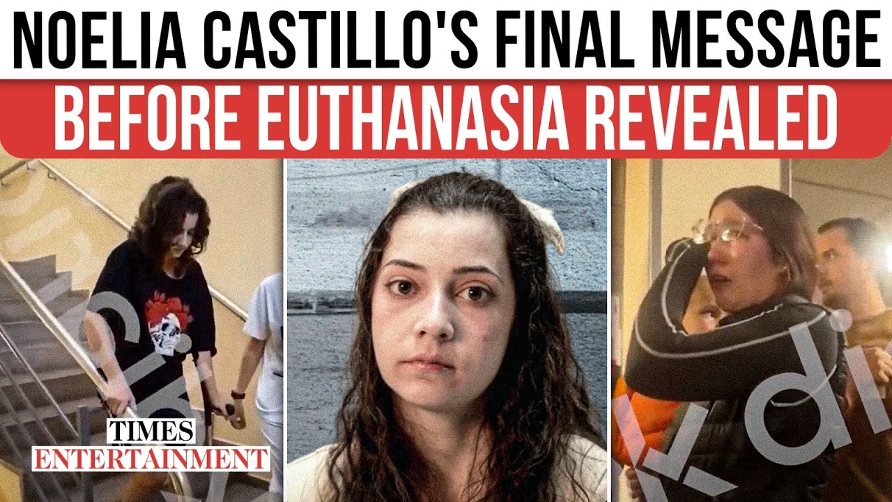 Noelia Castillo Ramos' LAST Three-Word Message Revealed As Her Friend BREAKS DOWN Outside Hospital