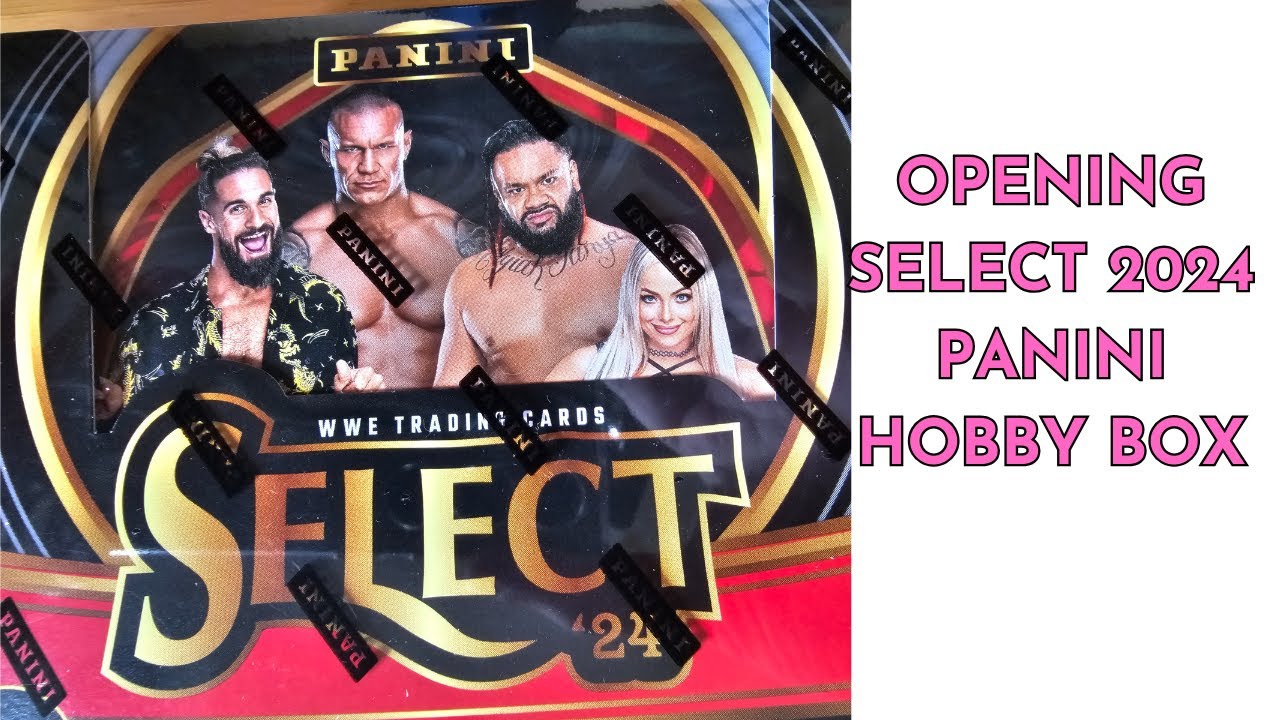 On rentre à l'Academy - OPENING SELECT 2024 WWE PANINI HOBBY BOX