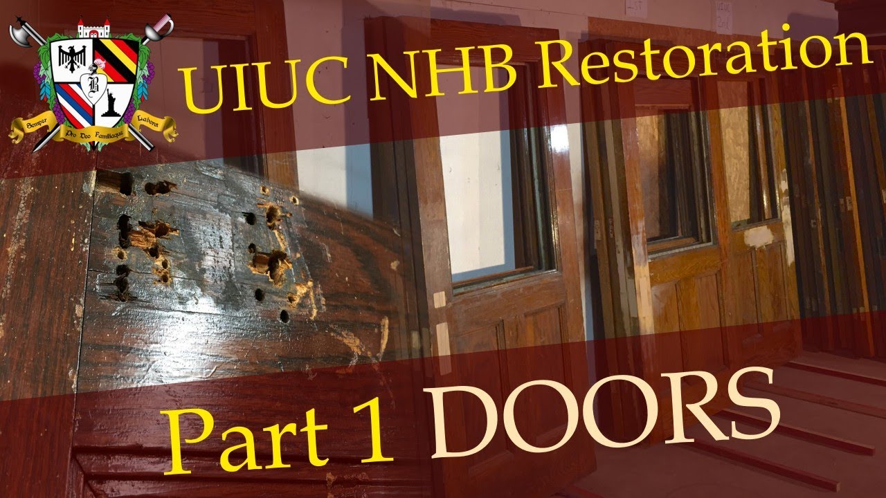 Restoring the Natural History Building - Part 1 Doors