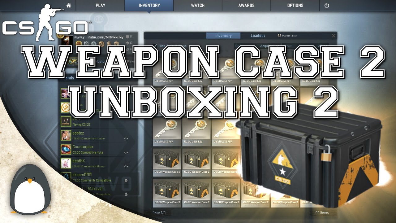 CS:GO - The Weapon Case 2 Unboxing 2!