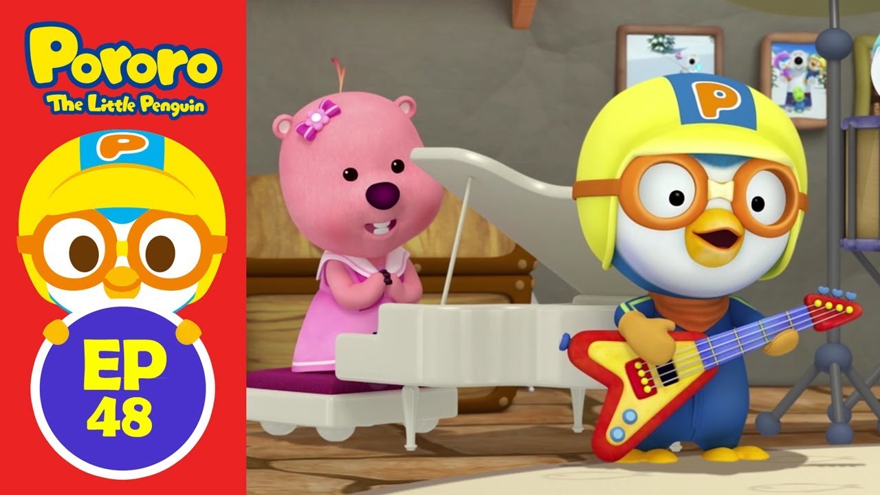 Ep48 Pororo English Episode | A Mini Concert For Harry | Animation for Kids | Pororo