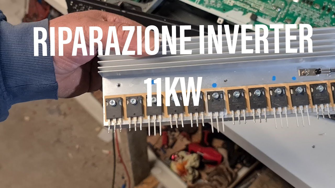 RIPARAZIONE INVERTER 11KW