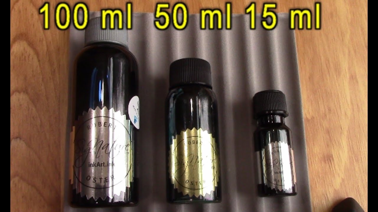 Robert Oster InkArt.Ink - Soda Pop Blue & others