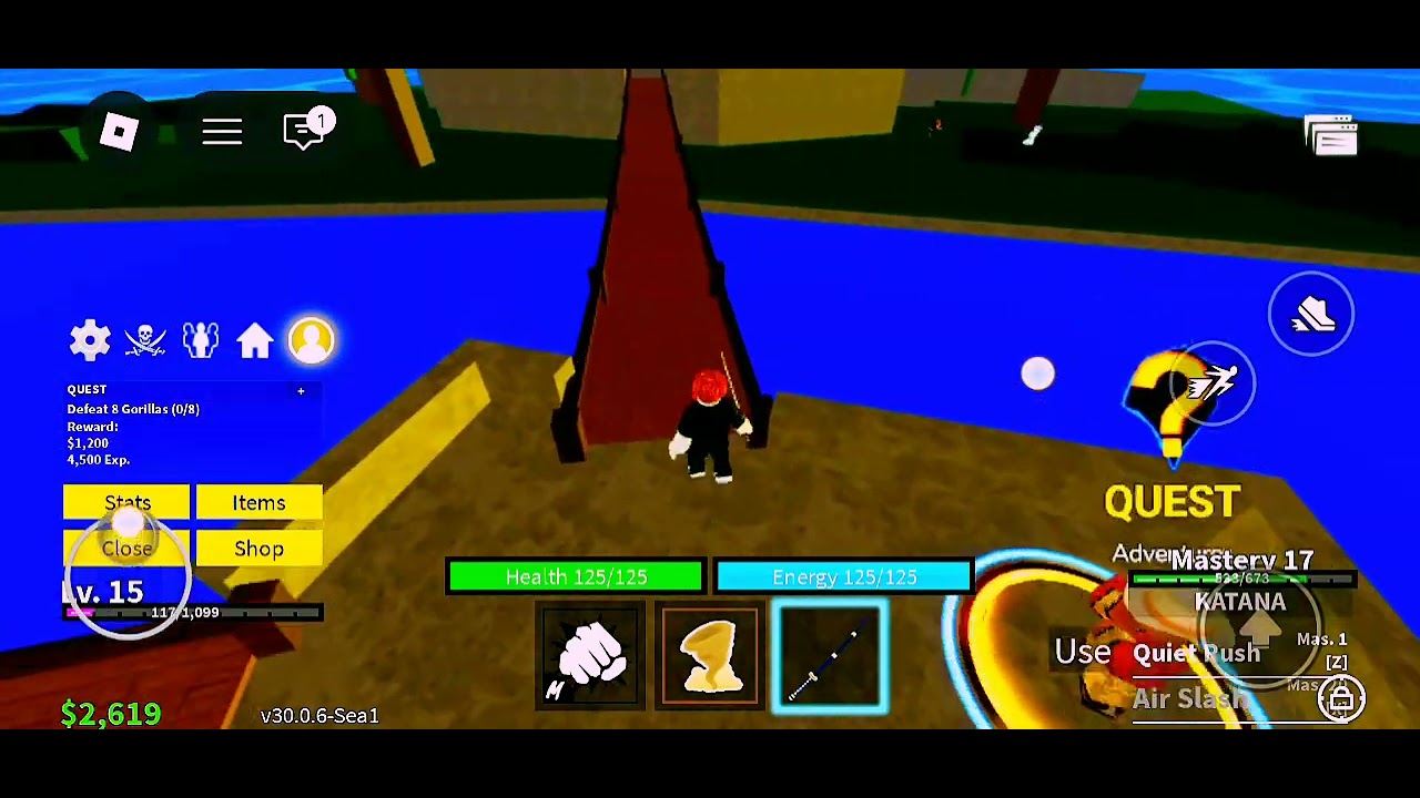 Aaj maine khela roblox mai  blox  fruit