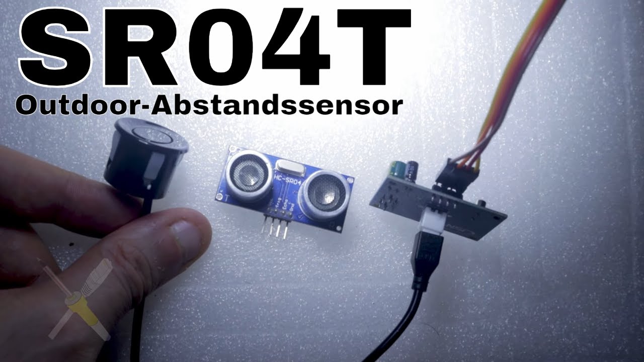 BitBastelei #616 - JSN-SR04T Wasserfester Abstandssensor