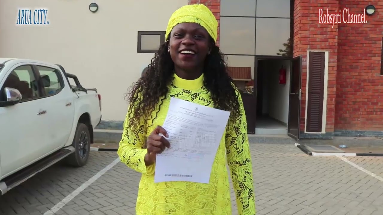 MP MOURINE OSORU RETAINS ARUA CITY WOMAN MP POSITION WINNING FOR THE THIRD TERM CONSECUTIVELY.