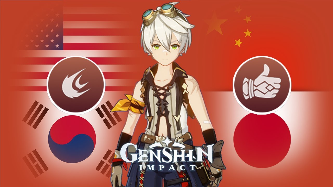 Bennett Voice in 4 Different Languages (Skills & Attack) | Genshin Impact Bennett