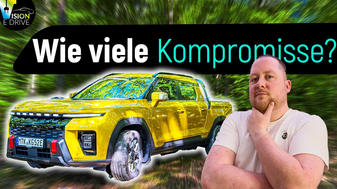 Zu viele Kompromisse beim Pickup? KGM MUSSO EV im ersten Fahreindruck!