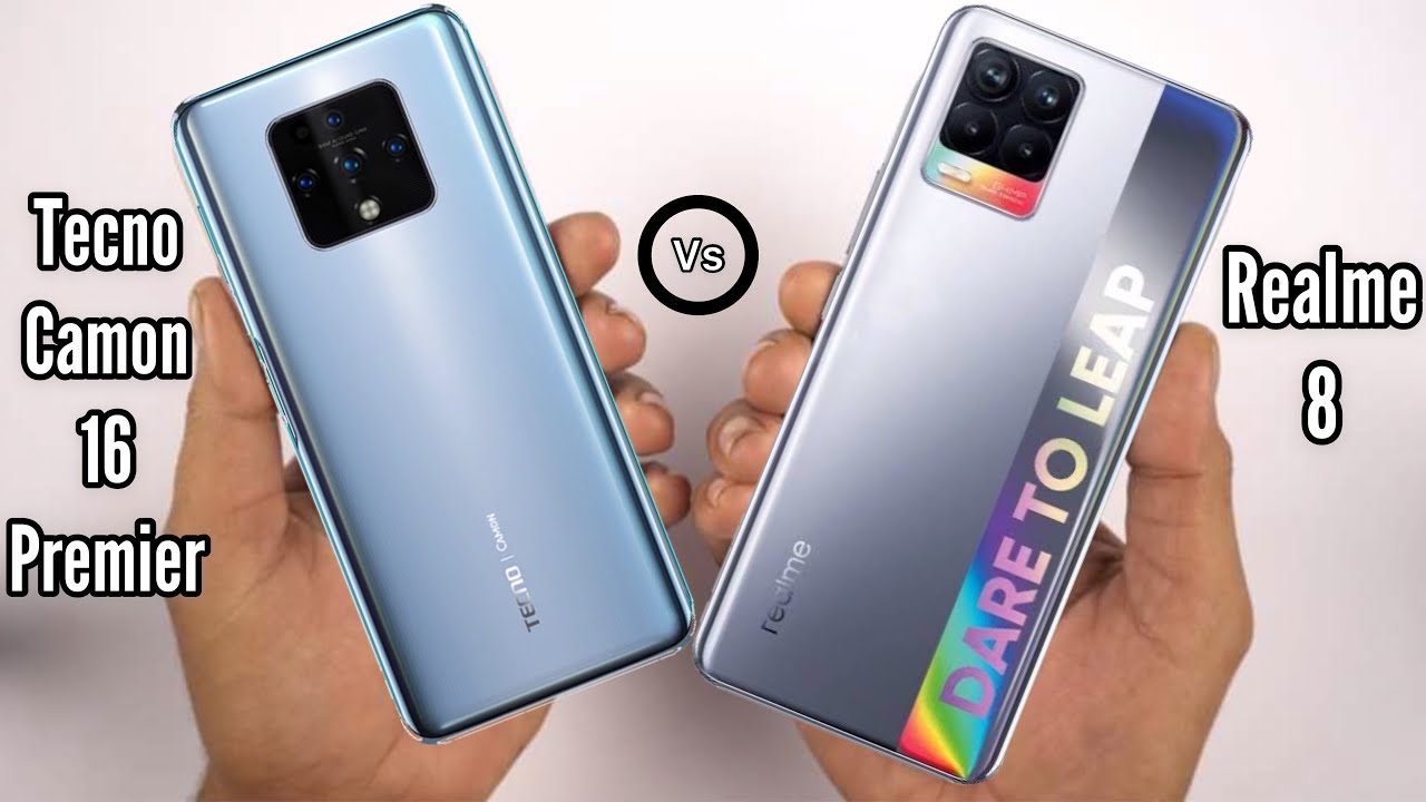Realme 8 Vs Tecno Camon 16 Premier Full Comparison ⚡️ Which Phone Is Best ⚡️ Antutu Score Compare 🔥